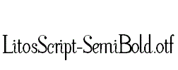 LitosScript-SemiBold