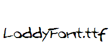 LoddyFont