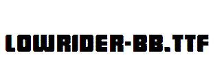 LowRider-BB