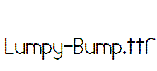 Lumpy-Bump