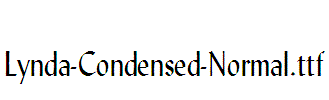 Lynda-Condensed-Normal