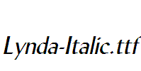 Lynda-Italic