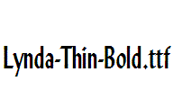Lynda-Thin-Bold