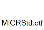 MICRStd