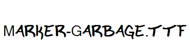 Marker-Garbage