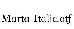 Marta-Italic