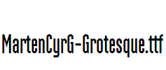 MartenCyrG-Grotesque