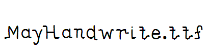 MayHandwrite