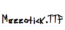 Mezzotick