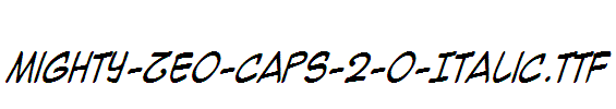 Mighty-Zeo-Caps-2-0-Italic