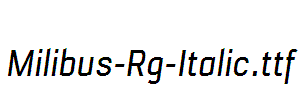 Milibus-Rg-Italic