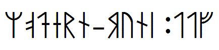 Modern-Runic