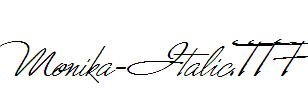 Monika-Italic