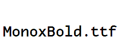 MonoxBold