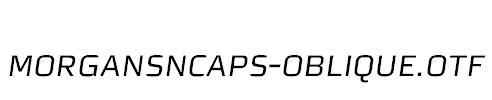 MorganSnCaps-Oblique