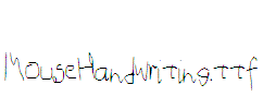 MouseHandwriting