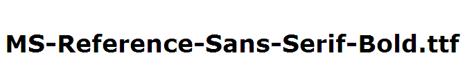 MS-Reference-Sans-Serif-Bold