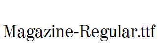 Magazine-Regular