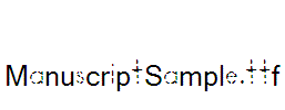 ManuscriptSample