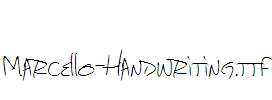 Marcello-Handwriting