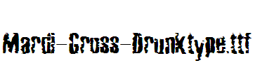 Mardi-Gross-Drunktype