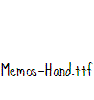 Memos-Hand