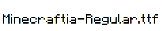 Minecraftia-Regular