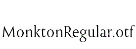 MonktonRegular