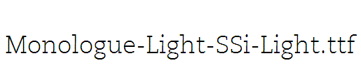 Monologue-Light-SSi-Light