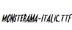 Monsterama-Italic