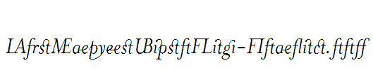 MrsEavesJustLig-Italic