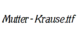 Mutter-Krause