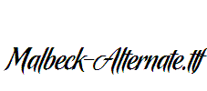 Malbeck-Alternate