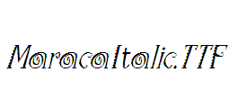 MaracaItalic