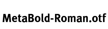 MetaBold-Roman