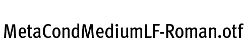 MetaCondMediumLF-Roman