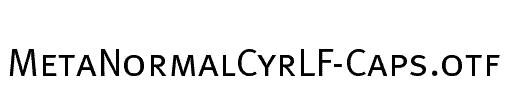 MetaNormalCyrLF-Caps