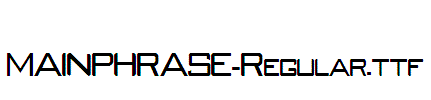 MAINPHRASE-Regular