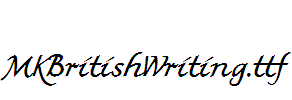 MKBritishWriting