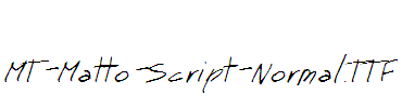 MT-Matto-Script-Normal