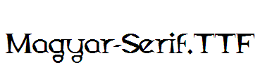 Magyar-Serif