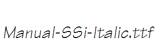 Manual-SSi-Italic