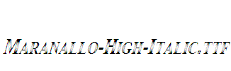 Maranallo-High-Italic