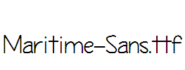 Maritime-Sans