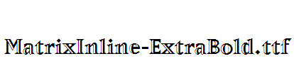 MatrixInline-ExtraBold