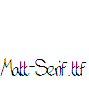 Matt-Serif