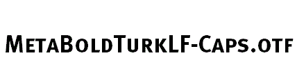 MetaBoldTurkLF-Caps