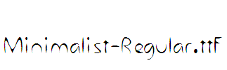 Minimalist-Regular