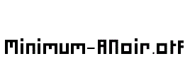 Minimum-ANoir