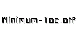 Minimum-Toc